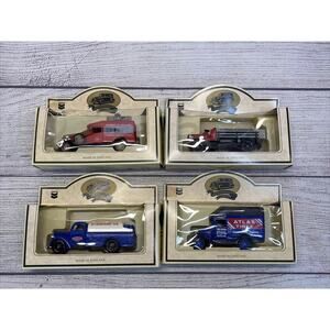 Lot of 4 Standard Oil Commemorative Models Diecast Trucks Made in England